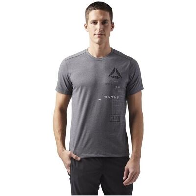 T-shirts med korta ärmar Reebok Sport Speedwick Graphic EU S Herr T-shirts med korta ärmar Reebok Sport Speedwick Graphic EU S Herr