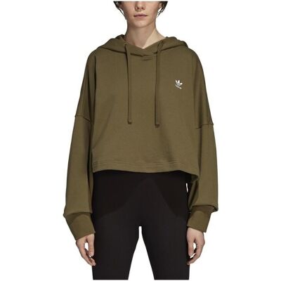 Huvtröjor adidas Cropped EU S,EU M,EU L Huvtröjor adidas Cropped EU S,EU M,EU L