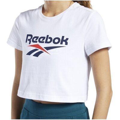 T-shirts med korta ärmar Reebok Sport Crop Top EU S,EU M,EU L,EU XXS Dam T-shirts med korta ärmar Reebok Sport Crop Top EU S,EU M,EU L,EU XXS Dam