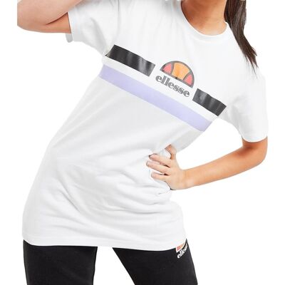 Ellesse Lattea Vit Bomull T-Shirt med Kort Ärm - T-Shirt Ellesse Lattea Vit Bomull T-Shirt med Kort Ärm - T-Shirt