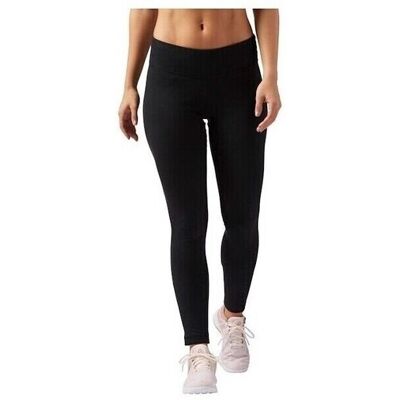 Reebok CF8593 Dam Leggings Året Runt Svart Reebok CF8593 Dam Leggings Året Runt Svart