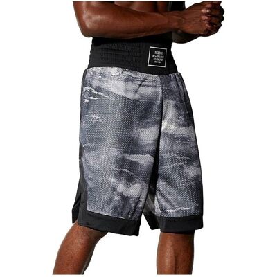 Reebok Combat Prime Boxningsshorts - Andningsbara, Fuktavledande, Stödjer Fight For Peace Reebok Combat Prime Boxningsshorts - Andningsbara, Fuktavledande, Stödjer Fight For Peace