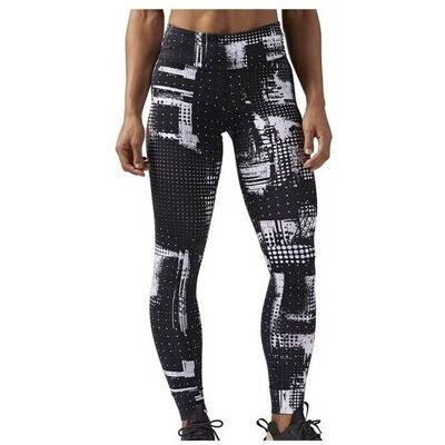 Strumpbyxor Reebok Sport Lux Tight Geocast EU L Dam Strumpbyxor Reebok Sport Lux Tight Geocast EU L Dam