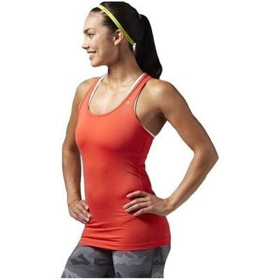 Linnen / Ärmlösa T-shirts Reebok Sport Wor Fit Tank EU XS Dam Linnen / Ärmlösa T-shirts Reebok Sport Wor Fit Tank EU XS Dam