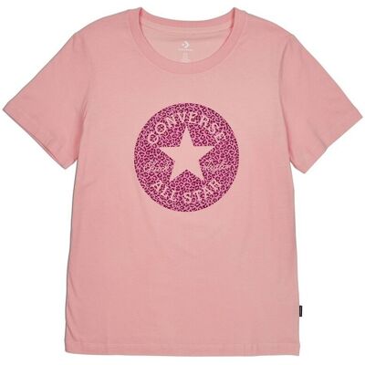 T-shirts med korta ärmar Converse Chuck Taylor All Star Leopard Patch Tee EU S,EU L,EU XL Dam T-shirts med korta ärmar Converse Chuck Taylor All Star Leopard Patch Tee EU S,EU L,EU XL Dam