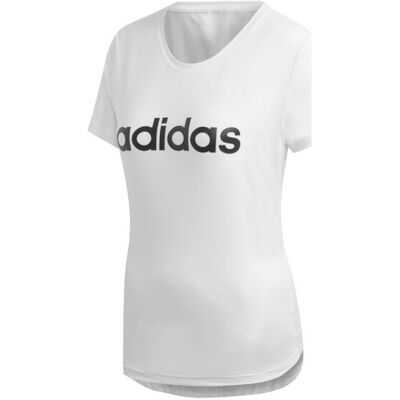 Adidas D2M Logo T-shirt - Dam Väst Adidas D2M Logo T-shirt - Dam Väst