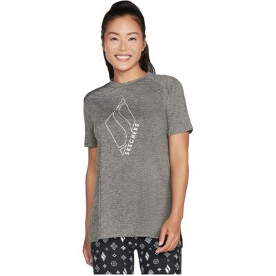 T-shirts med korta ärmar Skechers Diamond Blissful Tee EU XS Dam T-shirts med korta ärmar Skechers Diamond Blissful Tee EU XS Dam