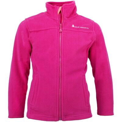 Peak Mountain Gacesare Fleecepullover Rosa, Vit, Blå - Fleece Jacket Peak Mountain Gacesare Fleecepullover Rosa, Vit, Blå - Fleece Jacket