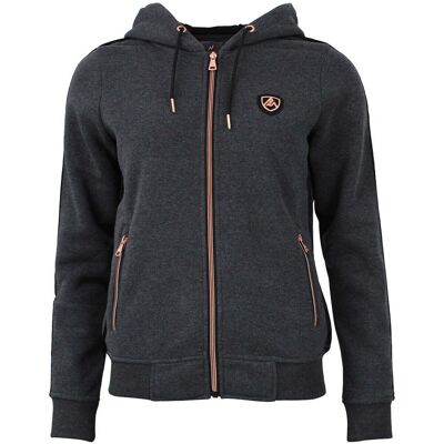 Peak Mountain Alice Huvtröja - Sweatshirt med dragkedja och fickor Peak Mountain Alice Huvtröja - Sweatshirt med dragkedja och fickor