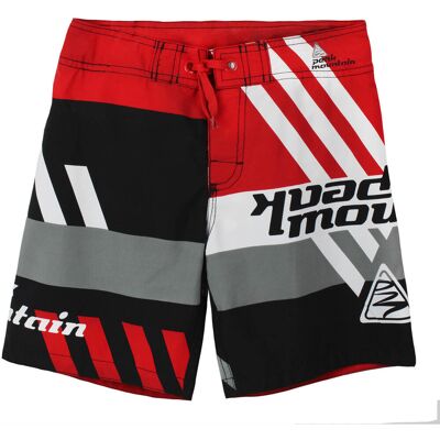 Peak Mountain Röda Barns Badshorts - Badshorts Peak Mountain Röda Barns Badshorts - Badshorts