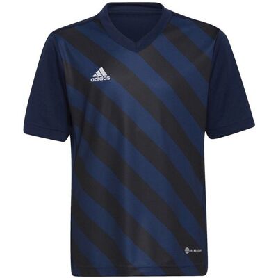 Adidas Entrada 22 Graphic Jersey Navy/Blå - Tröja Adidas Entrada 22 Graphic Jersey Navy/Blå - Tröja