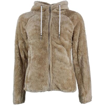 Fleecetröjor Peak Mountain Blouson polaire à capuche femme ALANZO EU L,EU XL Dam Fleecetröjor Peak Mountain Blouson polaire à capuche femme ALANZO EU L,EU XL Dam