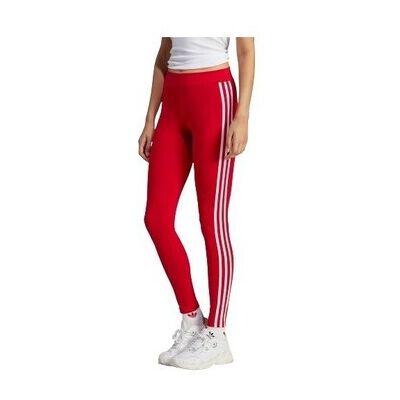 adidas Adicolor Classics 3-Stripes Leggings - Kvinna - Better Scarlet - Leggings adidas Adicolor Classics 3-Stripes Leggings - Kvinna - Better Scarlet - Leggings