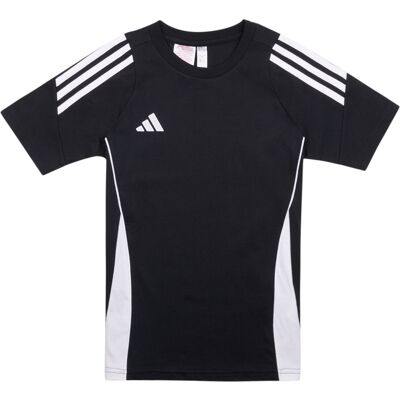 Adidas Tiro 24 Sweat T-Shirt - Barn, Svart/Vit Adidas Tiro 24 Sweat T-Shirt - Barn, Svart/Vit