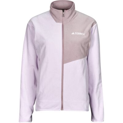 adidas Terrex Multi Full-Zip Fleece Jacka - Lila - Dam adidas Terrex Multi Full-Zip Fleece Jacka - Lila - Dam