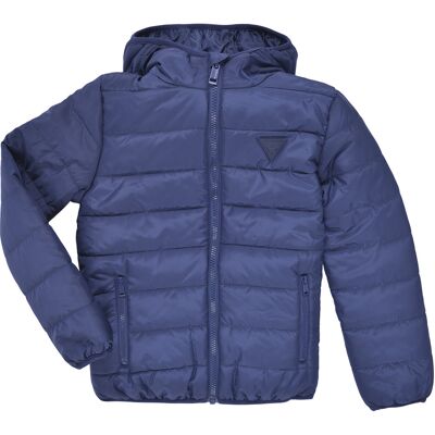 Guess LS PADDED PUFFER W ZIP - Barn dunjacka med huva Guess LS PADDED PUFFER W ZIP - Barn dunjacka med huva