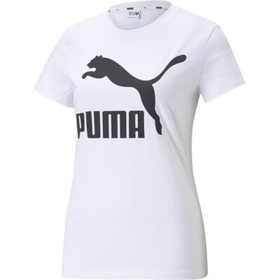 T-shirts med korta ärmar Puma Classics EU M,EU L Dam T-shirts med korta ärmar Puma Classics EU M,EU L Dam