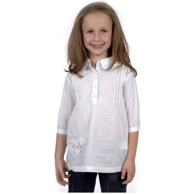Skjortor med korta ärmar Miss Girly Chemise manches courtes fille FIL 3 år,5 år Flickor Skjortor med korta ärmar Miss Girly Chemise manches courtes fille FIL 3 år,5 år Flickor