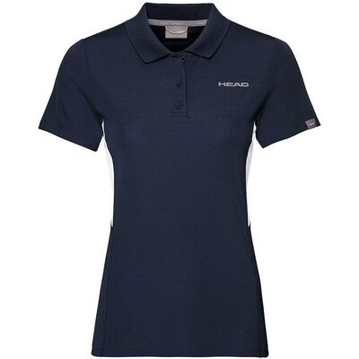 Head Kvinnors Navy/Blue Polo - Dam T-Shirt Head Kvinnors Navy/Blue Polo - Dam T-Shirt