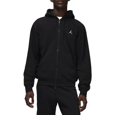 Nike Jordan Svart fleece hoodie - Hoodie - Svart/Vit Nike Jordan Svart fleece hoodie - Hoodie - Svart/Vit