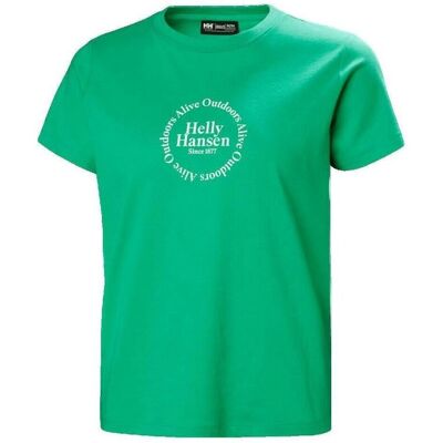 T-shirts & Pikétröjor Helly Hansen W Core Graphic EU S Dam T-shirts & Pikétröjor Helly Hansen W Core Graphic EU S Dam