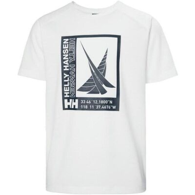 T-shirts & Pikétröjor Helly Hansen Jr Port 8 år T-shirts & Pikétröjor Helly Hansen Jr Port 8 år
