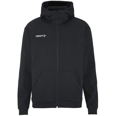 Huvtröjor Craft Community 2.0 Logo Full Zip EU M Huvtröjor Craft Community 2.0 Logo Full Zip EU M