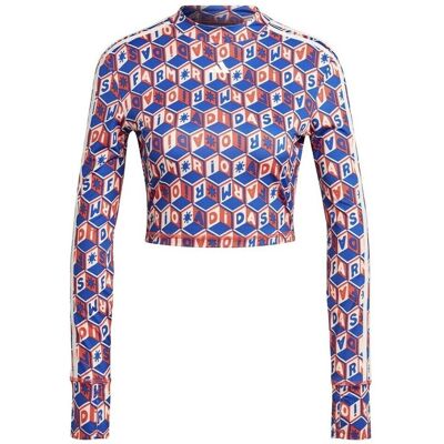 T-shirts med korta ärmar adidas Farm Crop Ls EU XXS Dam T-shirts med korta ärmar adidas Farm Crop Ls EU XXS Dam