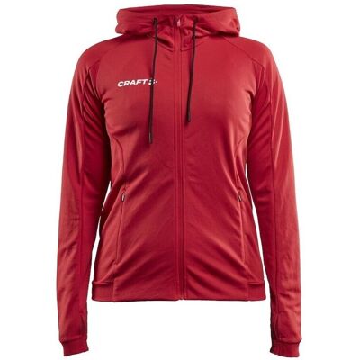 Craft Evolve Hood Jacket - Kvinna - Klar Röd - Sportjacka Craft Evolve Hood Jacket - Kvinna - Klar Röd - Sportjacka