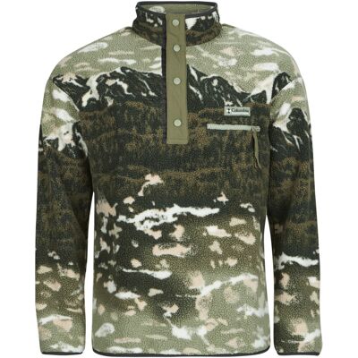 Fleecetröjor Columbia HELVETIA II PRINTED HALF SNAP FLEECE EU M Herr Fleecetröjor Columbia HELVETIA II PRINTED HALF SNAP FLEECE EU M Herr