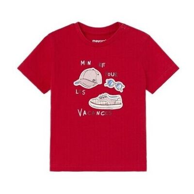 T-shirts med korta ärmar Mayoral 1025 Rojo 6 år,12 år Pojkar T-shirts med korta ärmar Mayoral 1025 Rojo 6 år,12 år Pojkar