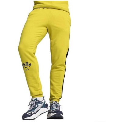 Byxor Puma Yellow T7 Play Paris Sweatpants EU S Herr Byxor Puma Yellow T7 Play Paris Sweatpants EU S Herr
