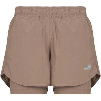 Shorts & Bermudas New Balance SPORT ESSENTIALS 2-IN-1 SHORT EU L Dam Shorts & Bermudas New Balance SPORT ESSENTIALS 2-IN-1 SHORT EU L Dam