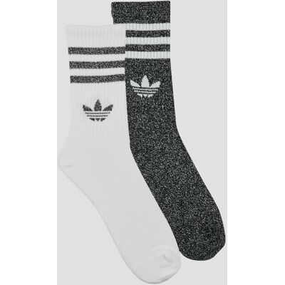 Strumpor adidas 3-Stripes Glitter Crew Socks 2 Pairs XS,M,S,L Dam Strumpor adidas 3-Stripes Glitter Crew Socks 2 Pairs XS,M,S,L Dam