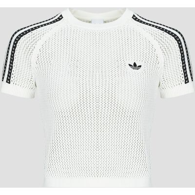 T-shirts med korta ärmar adidas KNITTED CROCHET CALI T-Shirt EU S,EU L Dam T-shirts med korta ärmar adidas KNITTED CROCHET CALI T-Shirt EU S,EU L Dam