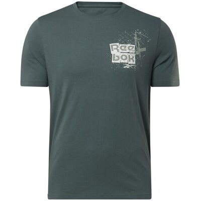 T-shirts med korta ärmar Reebok Sport HM6253 EU S Herr T-shirts med korta ärmar Reebok Sport HM6253 EU S Herr