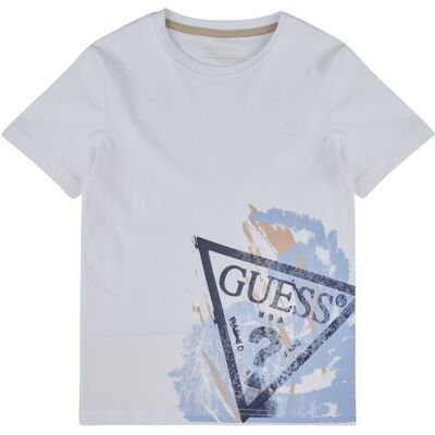 T-shirts med korta ärmar Guess ORGANIC COTTON JERSEY 8 ans,10 ans,18 ans Pojkar T-shirts med korta ärmar Guess ORGANIC COTTON JERSEY 8 ans,10 ans,18 ans Pojkar