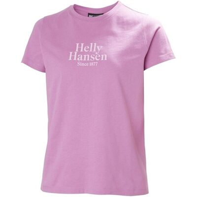 Helly Hansen Dam Core Graphic T-shirt 2.0 - Rosa - T-shirt Helly Hansen Dam Core Graphic T-shirt 2.0 - Rosa - T-shirt