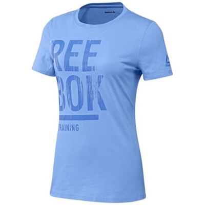 T-shirts med korta ärmar Reebok Sport BK6626 EU S,EU M,EU XS,EU XXS Dam T-shirts med korta ärmar Reebok Sport BK6626 EU S,EU M,EU XS,EU XXS Dam