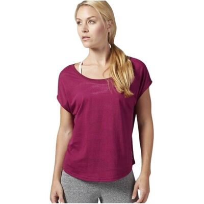 T-shirts med korta ärmar Reebok Sport El Burnout EU S,EU M,EU L,EU XS,EU XXS Dam T-shirts med korta ärmar Reebok Sport El Burnout EU S,EU M,EU L,EU XS,EU XXS Dam