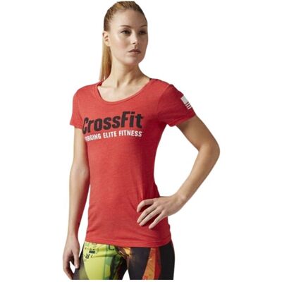 T-shirts med korta ärmar Reebok Sport AY1009 EU S,EU M,EU L,EU XS,EU XXS Dam T-shirts med korta ärmar Reebok Sport AY1009 EU S,EU M,EU L,EU XS,EU XXS Dam