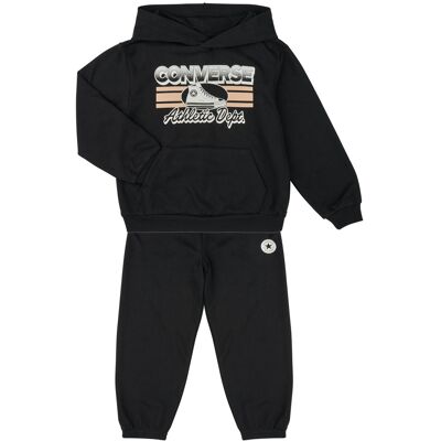 Klâder Set Converse CHEST STRIPE W SNKR GFX PO SET 2 / 3 år,3 / 4 år,4 / 5 år,5 / 6 år,6 / 7 år Pojkar Klâder Set Converse CHEST STRIPE W SNKR GFX PO SET 2 / 3 år,3 / 4 år,4 / 5 år,5 / 6 år,6 / 7 år Pojkar