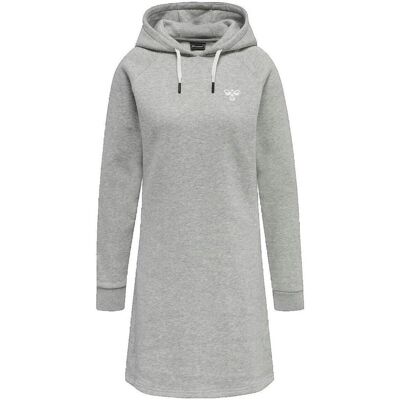 Kortklänningar hummel Robe sweat à capuche gris EU S Dam Kortklänningar hummel Robe sweat à capuche gris EU S Dam