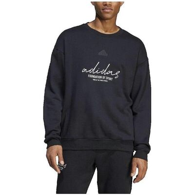 Sweatshirts adidas Sweat-shirt coupe ample EU L Sweatshirts adidas Sweat-shirt coupe ample EU L
