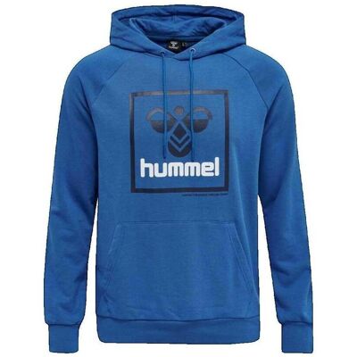 Huvtröjor hummel Sweat à capuche Isam 2.0 bleu EU S,EU L Huvtröjor hummel Sweat à capuche Isam 2.0 bleu EU S,EU L