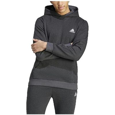 Huvtröjor adidas Sweat à capuche Essentials Melange EU M,EU XL Huvtröjor adidas Sweat à capuche Essentials Melange EU M,EU XL