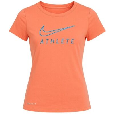 T-shirts med korta ärmar Nike 878105645 EU S,EU XL Flickor T-shirts med korta ärmar Nike 878105645 EU S,EU XL Flickor