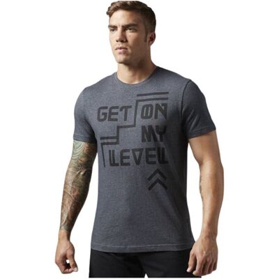 T-shirts med korta ärmar Reebok Sport AJ2762 EU S,EU M,EU L Herr T-shirts med korta ärmar Reebok Sport AJ2762 EU S,EU M,EU L Herr