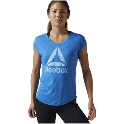 T-shirts med korta ärmar Reebok Sport BK6413 EU XS,EU XXS Dam T-shirts med korta ärmar Reebok Sport BK6413 EU XS,EU XXS Dam
