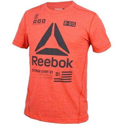 T-shirts med korta ärmar Reebok Sport Speedwick Delta EU XL Herr T-shirts med korta ärmar Reebok Sport Speedwick Delta EU XL Herr